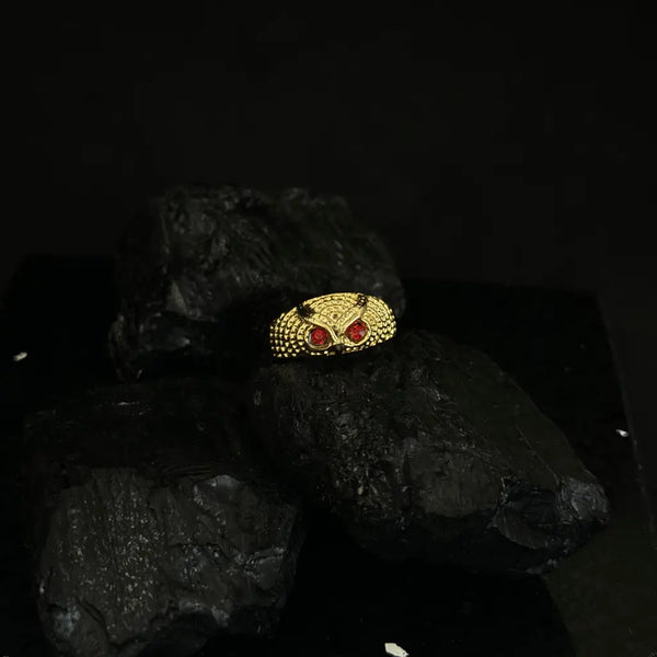Anillo Búho Rojo