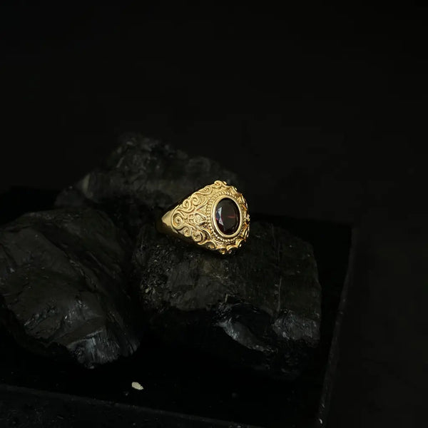 Anillo Cristal Negro 2