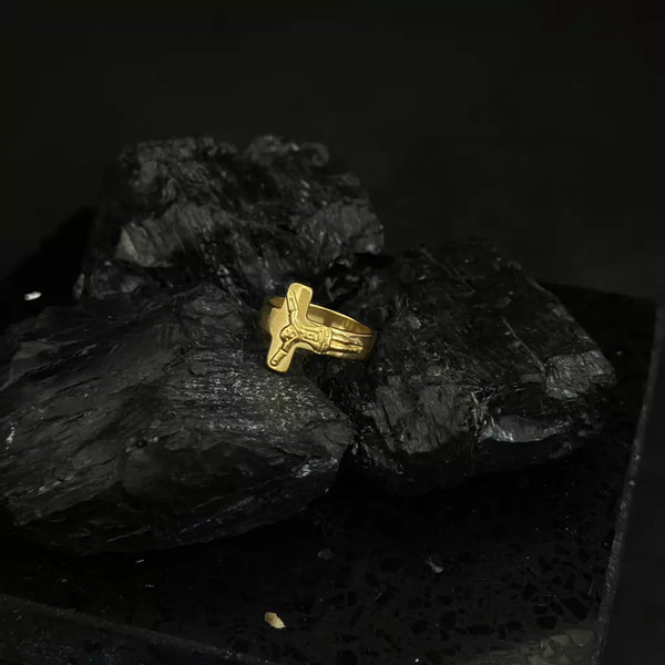 Anillo Crucifijo