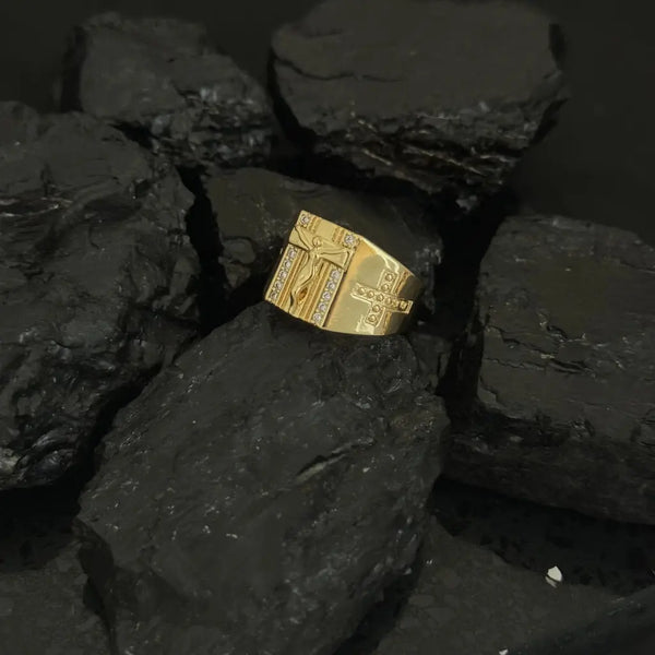 Anillo Crucifijo
