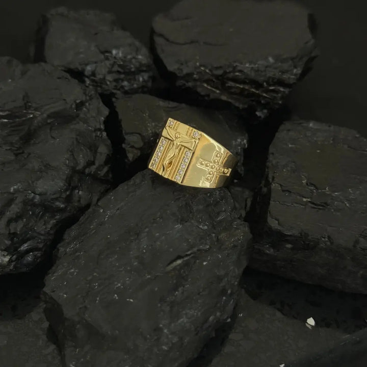 Anillo Crucifijo