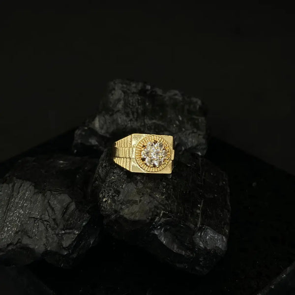 Anillo Flor Cristal