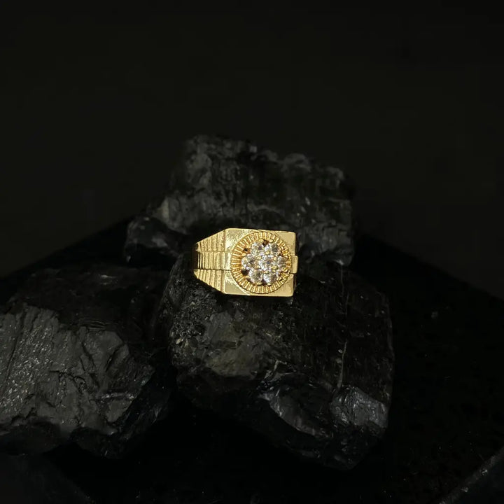 Anillo Flor Cristal
