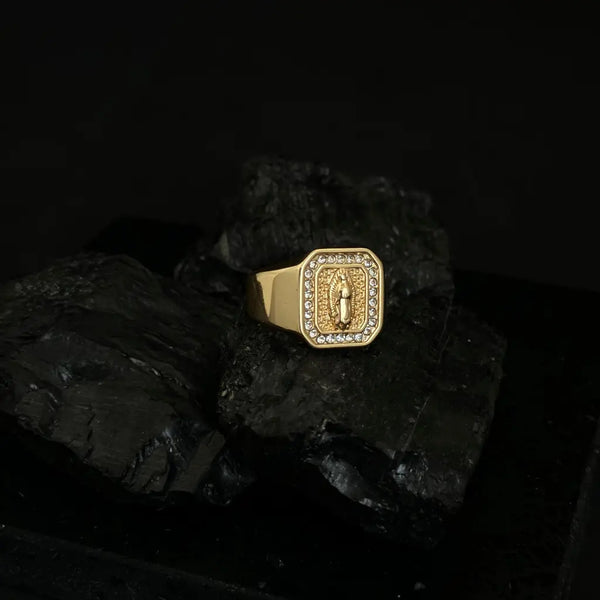Anillo Guadalupe Cristal
