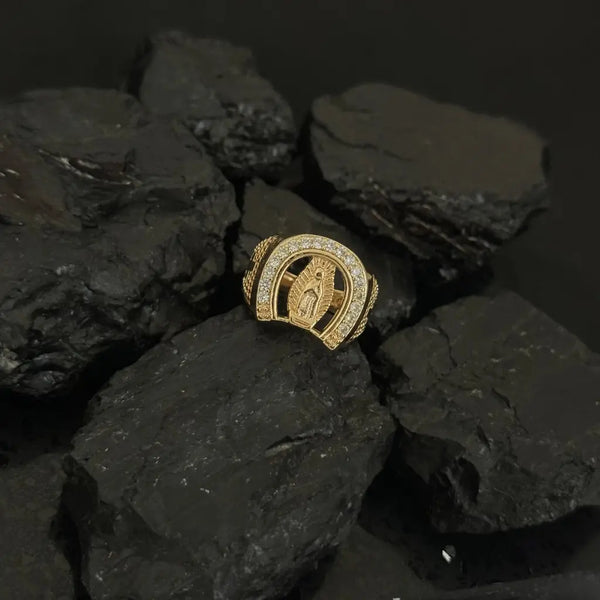 Anillo Guadalupe Cristal