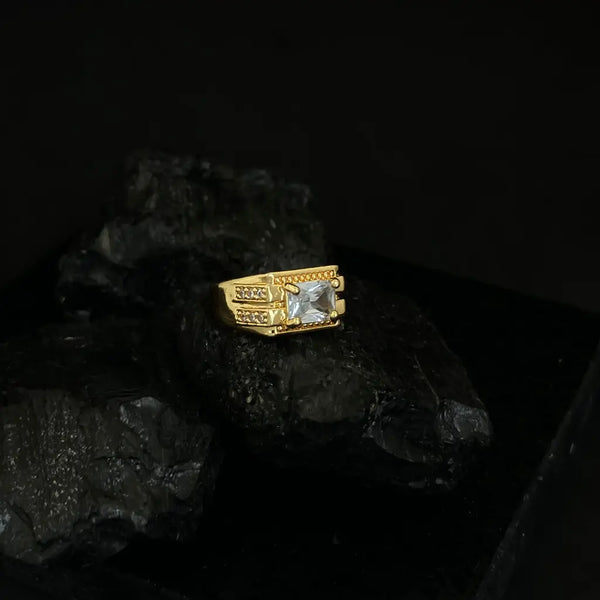 Anillo Piedra Cristal