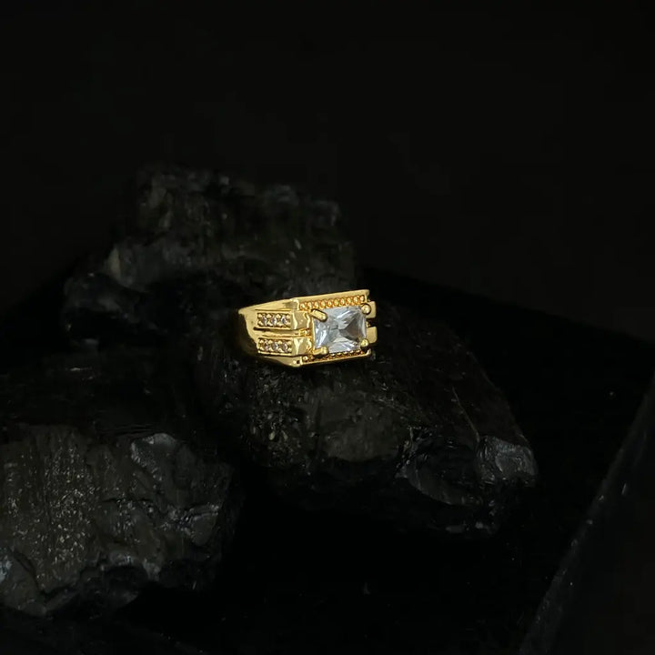Anillo Piedra Cristal
