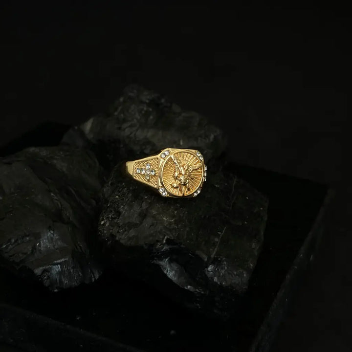 Anillo San Miguel Cruz Cristal