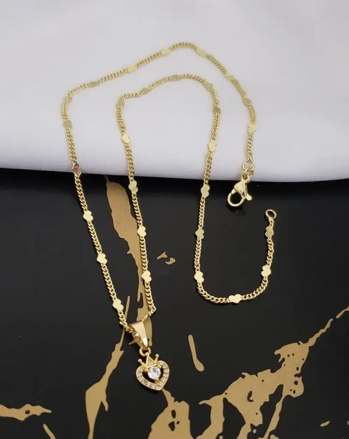 Cadena Corazón para Dama