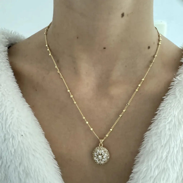 Cadena Cubana Con Balines para dama
